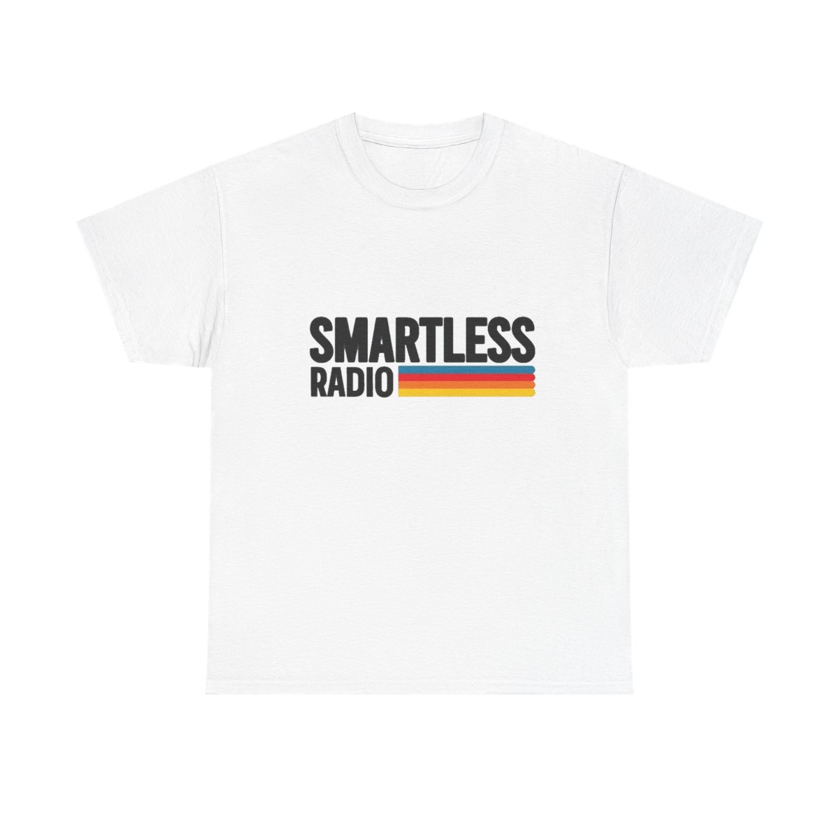 Smartless Radio Logo Tee | Vintage Stripe Logo T-Shirt SmartLess - Official T-Shirts merchandise