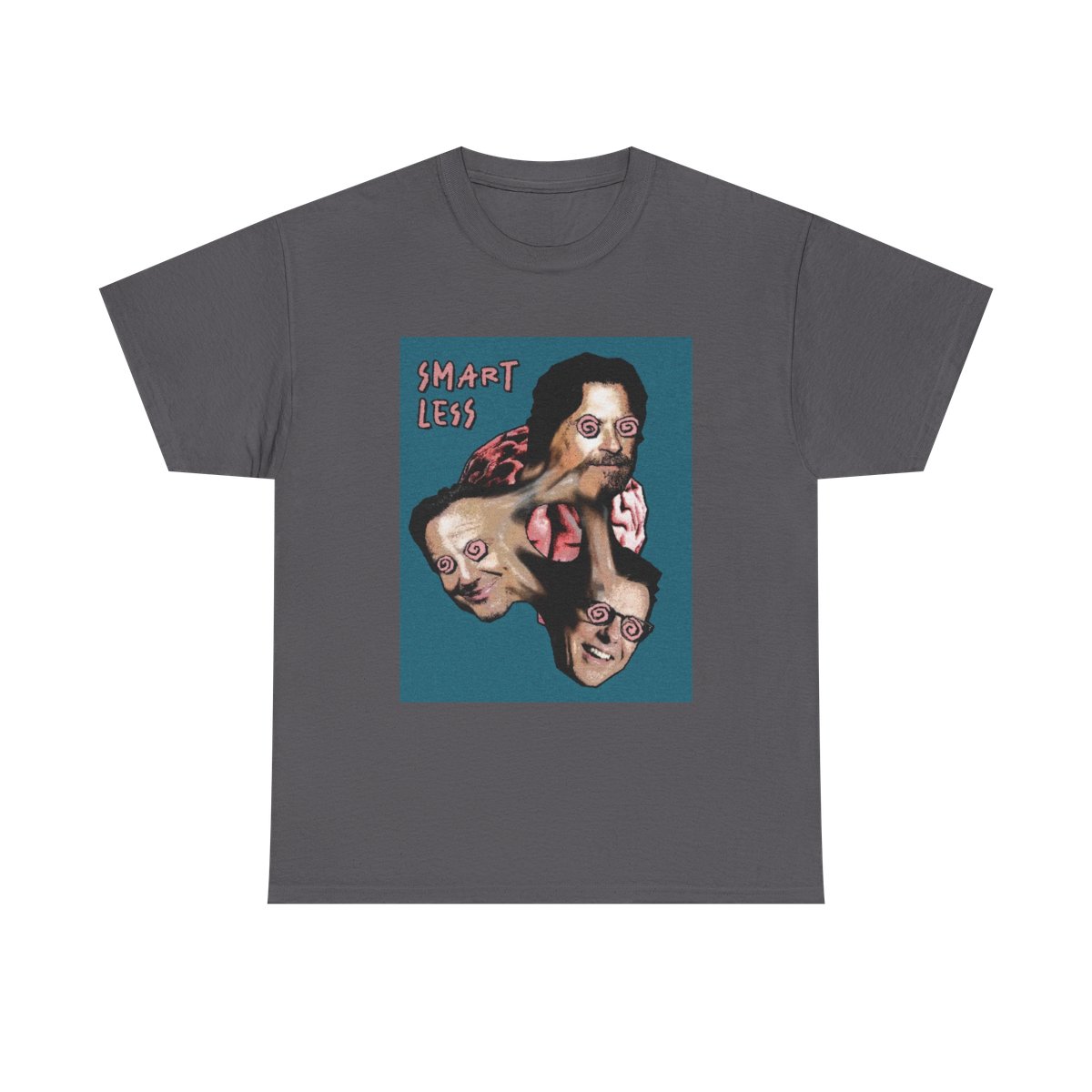 Smartless Podcast Faces Tee | Graphic Podcast Shirt, Comedy True-Crime Art SmartLess - alternate angle 5, merchandise