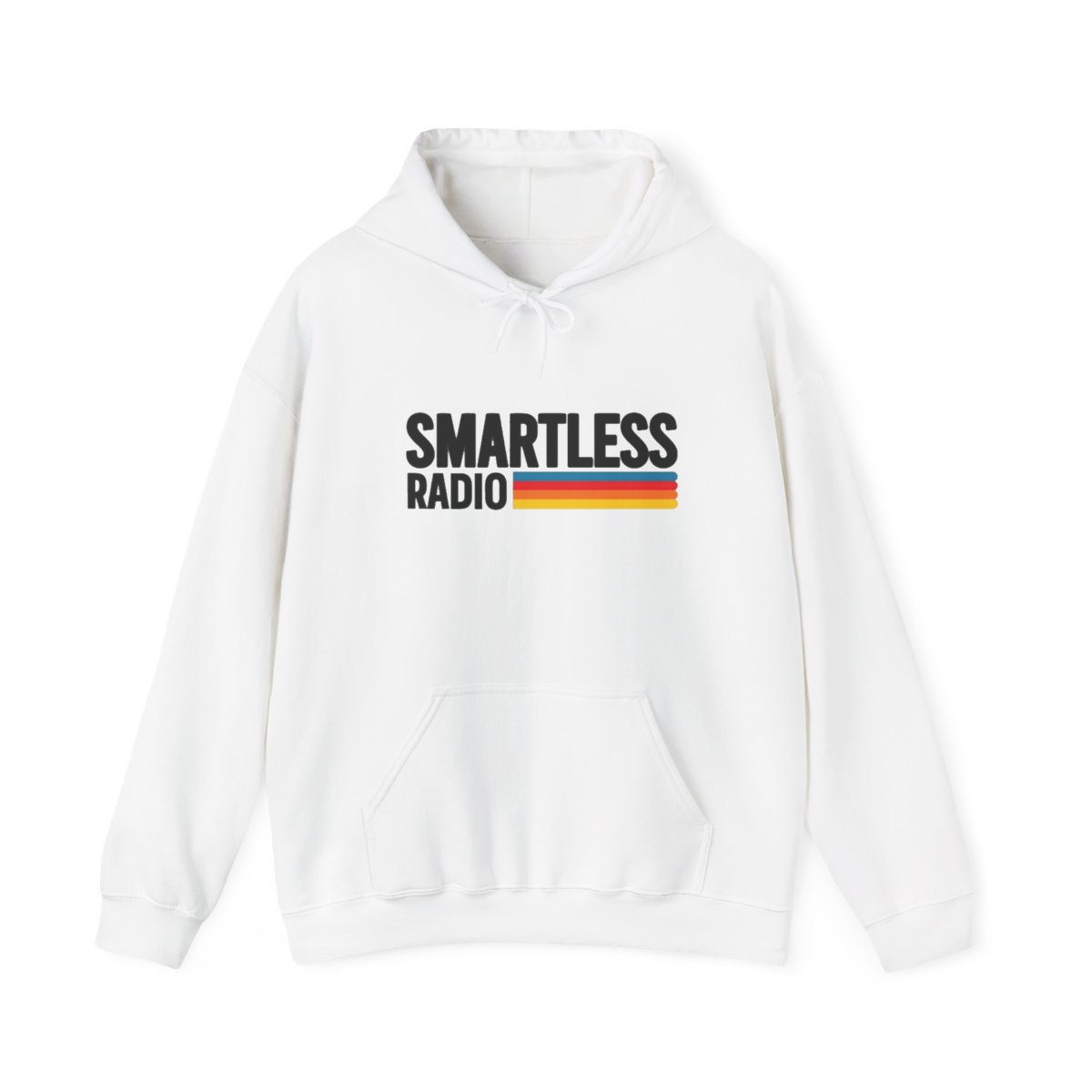 Smartless Radio logo Hoodie | Retro Stripe Podcast Merch SmartLess